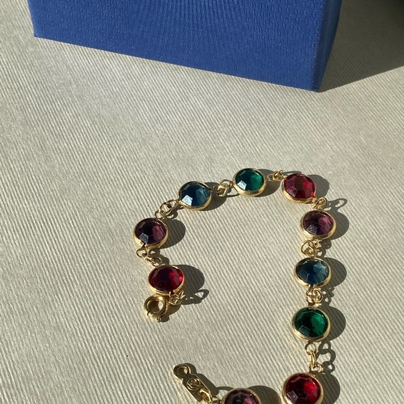 Swarovski multi color crystal bracelet - Picture 9 of 14